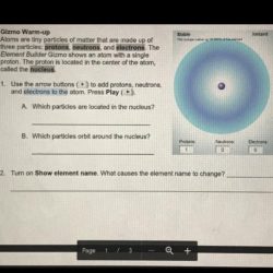 Gizmos element builder answer key