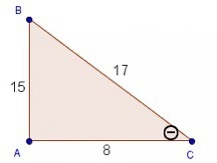 Triangle abc angle solved