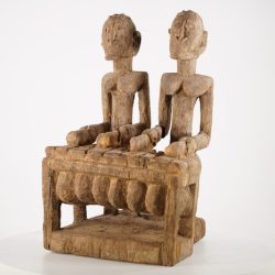 The primordial couple of the dogon represents