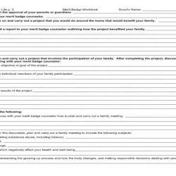 Cooking merit badge worksheet answers