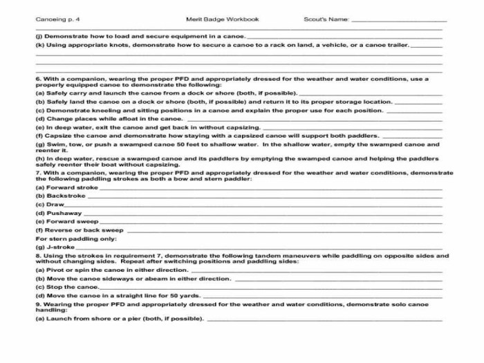 Cooking merit badge worksheet answers